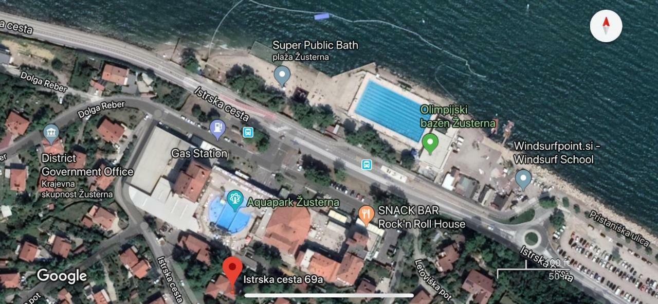 Appartamento Apartmajsko Naselje Zusterna Capodistria Esterno foto