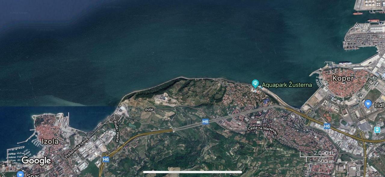 Appartamento Apartmajsko Naselje Zusterna Capodistria Esterno foto
